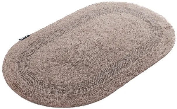 Kúpeľňový koberček Javo Cotton sepia ovál