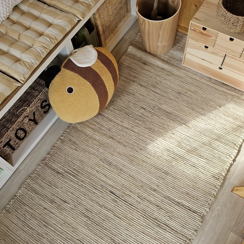 Behúň Handloom 105962 Dhaka Grey Brown, 80x200, béžová, chodba / predsieň, Hanse Home