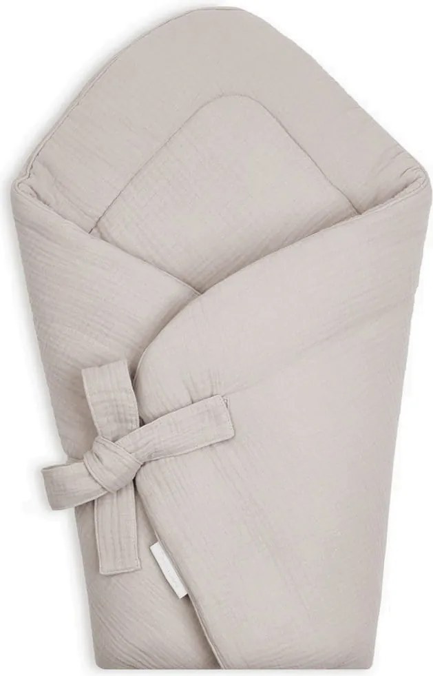 Detský set so zavinovačkou a uterákom béžová