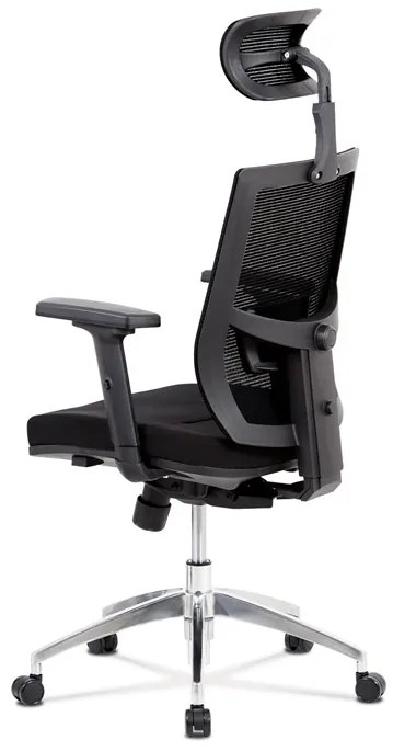 Autronic BONTEC Kancelárska stolička, synchrónny mechanizmus, čierna sieťovina, KA-B1083 BK Farba: Čierna