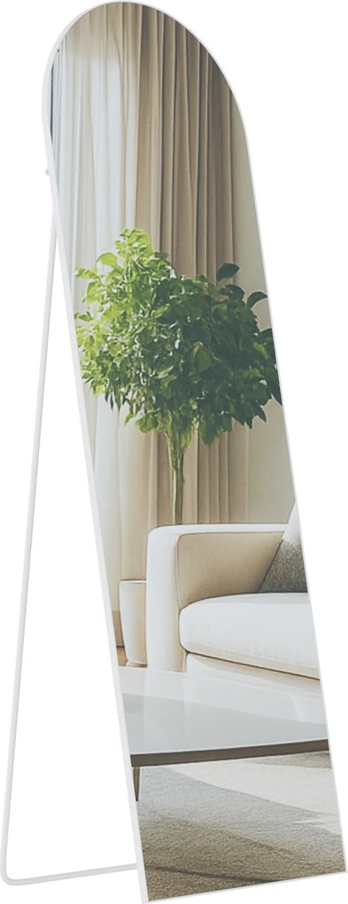 Zrkadlo Moline 160x50 cm - biele matné