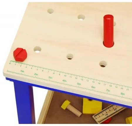 Drevená dielňa s náradím Iso Trade 6860