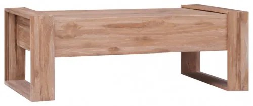vidaXL Konferenčný stolík 110x60x40 cm masívne teakové drevo-