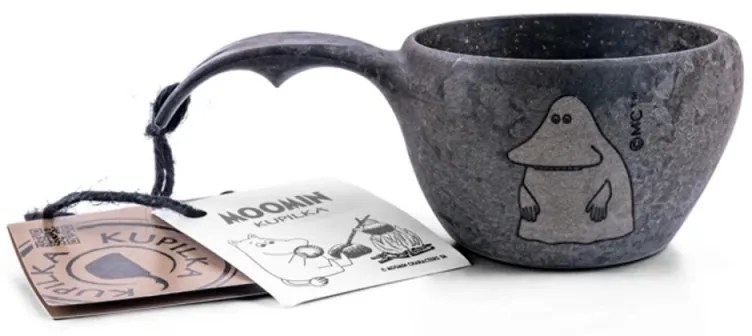 Hrnček kuksa Kupilka Groke 0,21l, čierny