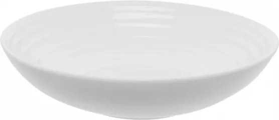 Lunasol - Hlboký tanier Gaya RGB Spiral biely 23,5 cm (451920)