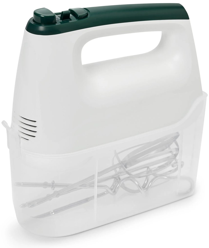 Ručný mixér s odkladacím priestorom