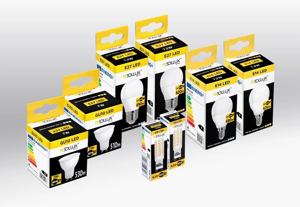LED žiarovka GU10 3000k 7w 600lm