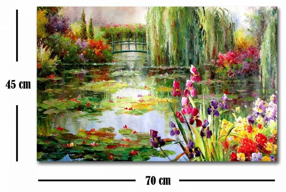 Reprodukcia obrazu Claude Monet 70x45 cm