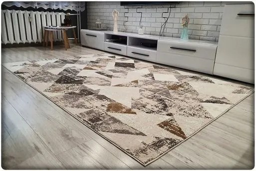 Dekorstudio Moderný koberec LUXESS vzor 28 sivý Rozmer koberca: 80x150cm
