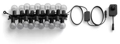 Philips - LED RGBW stmievateľný vonkajší svetelný reťazec Hue FESTAVIA 20xLED 14m IP65