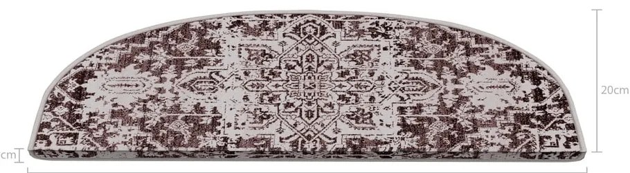 Nášľapy na schody v súprave 16 ks 20x65 cm Oriental Era – Vitaus