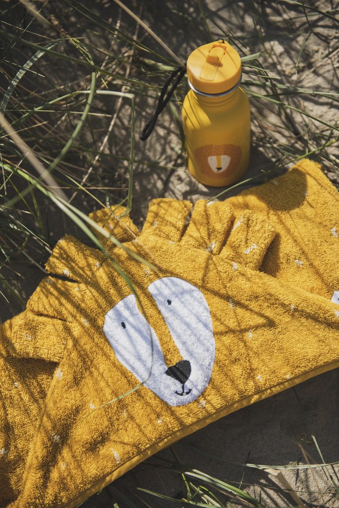 Detská osuška s kapucňou Mr. Lion - 70 x 130 cm