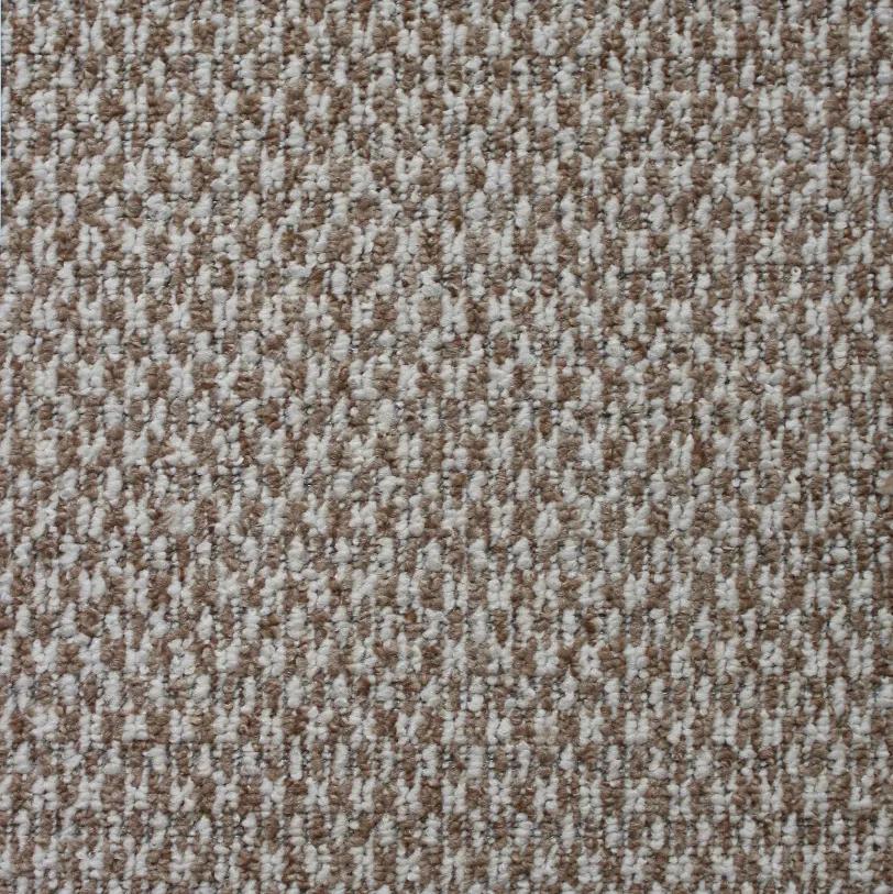 Spoltex koberce Liberec AKCE: 120x230 cm Metrážový koberec Country 63 světle hnědý - Rozměr na míru bez obšití cm