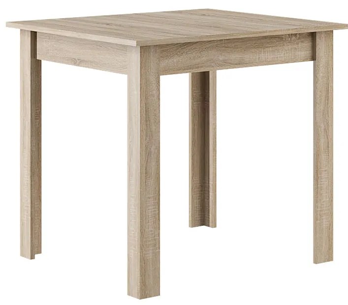 VALENT jedálenský stôl 80x80-dub Sonoma