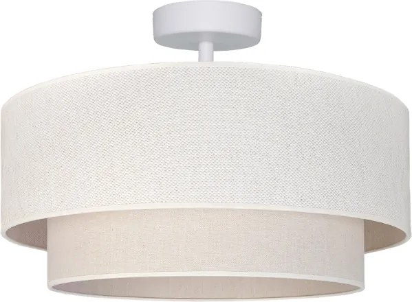 Brilagi - LED prisadený luster BOHO ECO 1xE27/10W/230V priemer 40 cm krémová