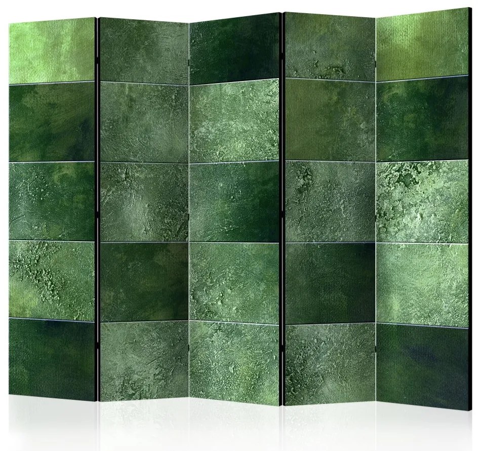 Artgeist Paraván - Green Puzzle II [Room Dividers]