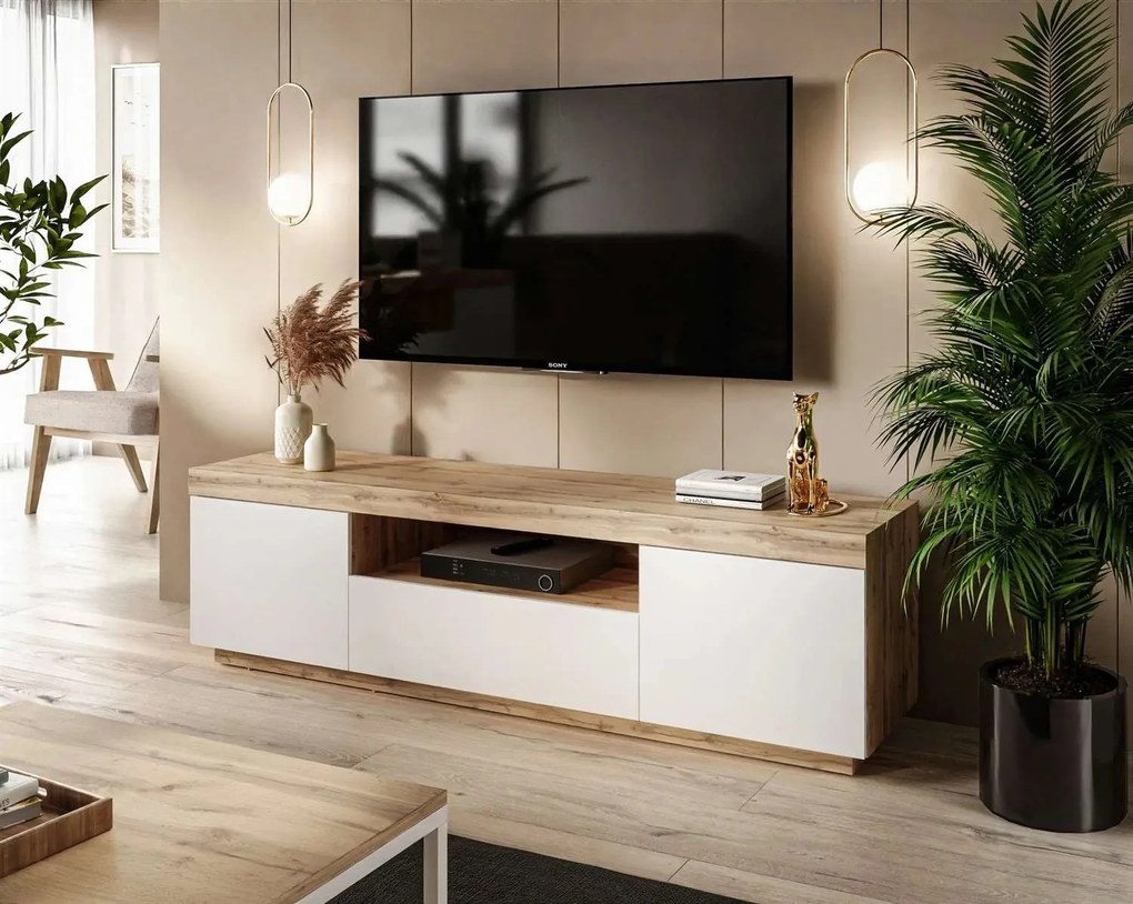 OBÝVACIA STENA / ZOSTAVA LUNGO DUB WOTAN + BIELA