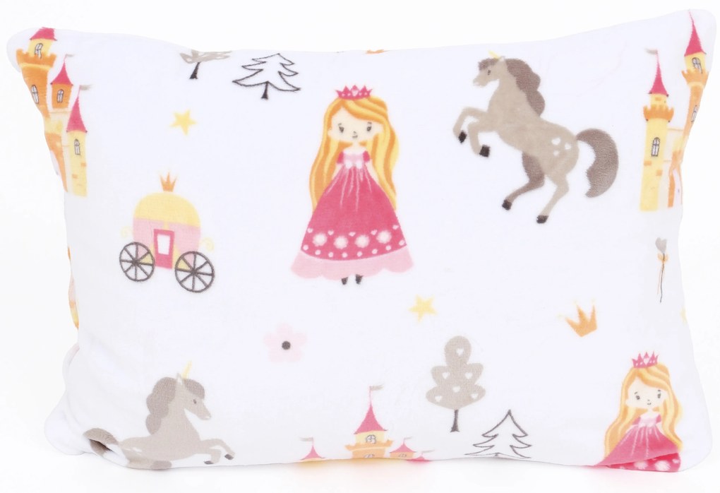 Obliečka na vankúš mikroplyš Exclusive 40 × 60 cm - Kúzelné kráľovstvo