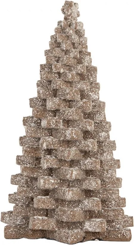Dekorácia perníkový stromček Gingerbread Tree - 15*15*25 cm