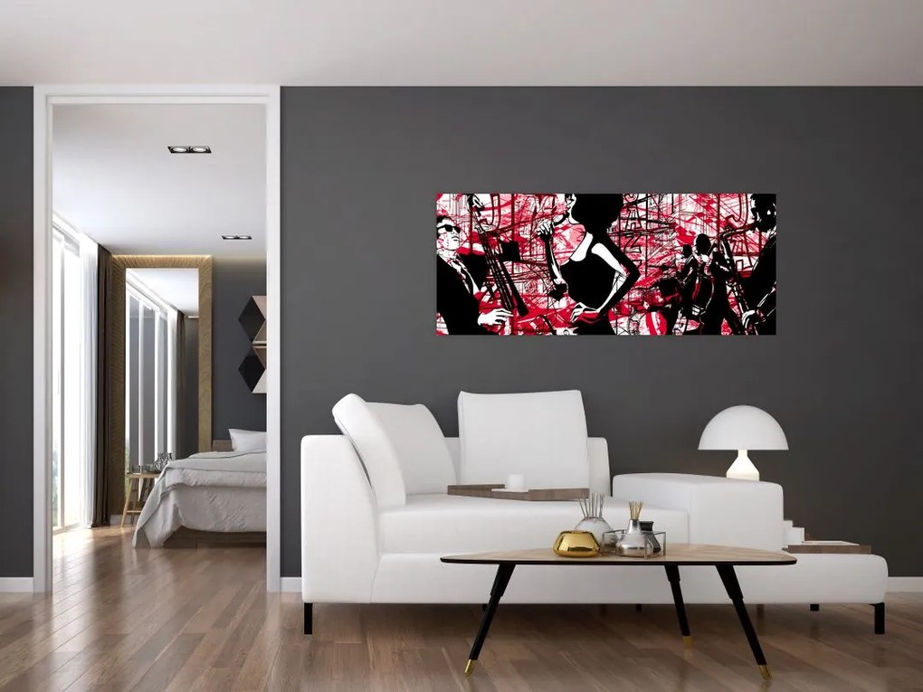 Obraz - Jazz (120x50 cm)