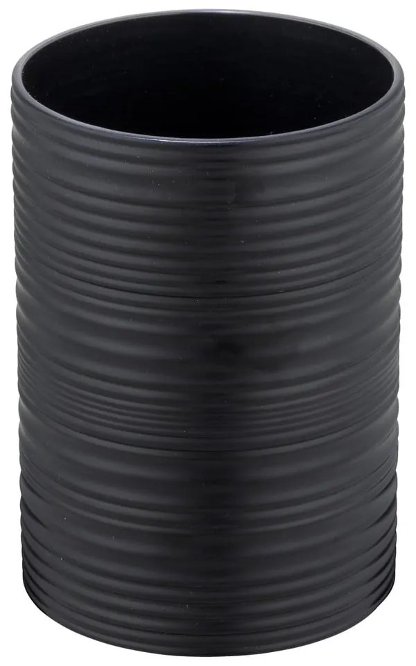 Čierny plastový téglik na zubné kefky Lyon – Allstar