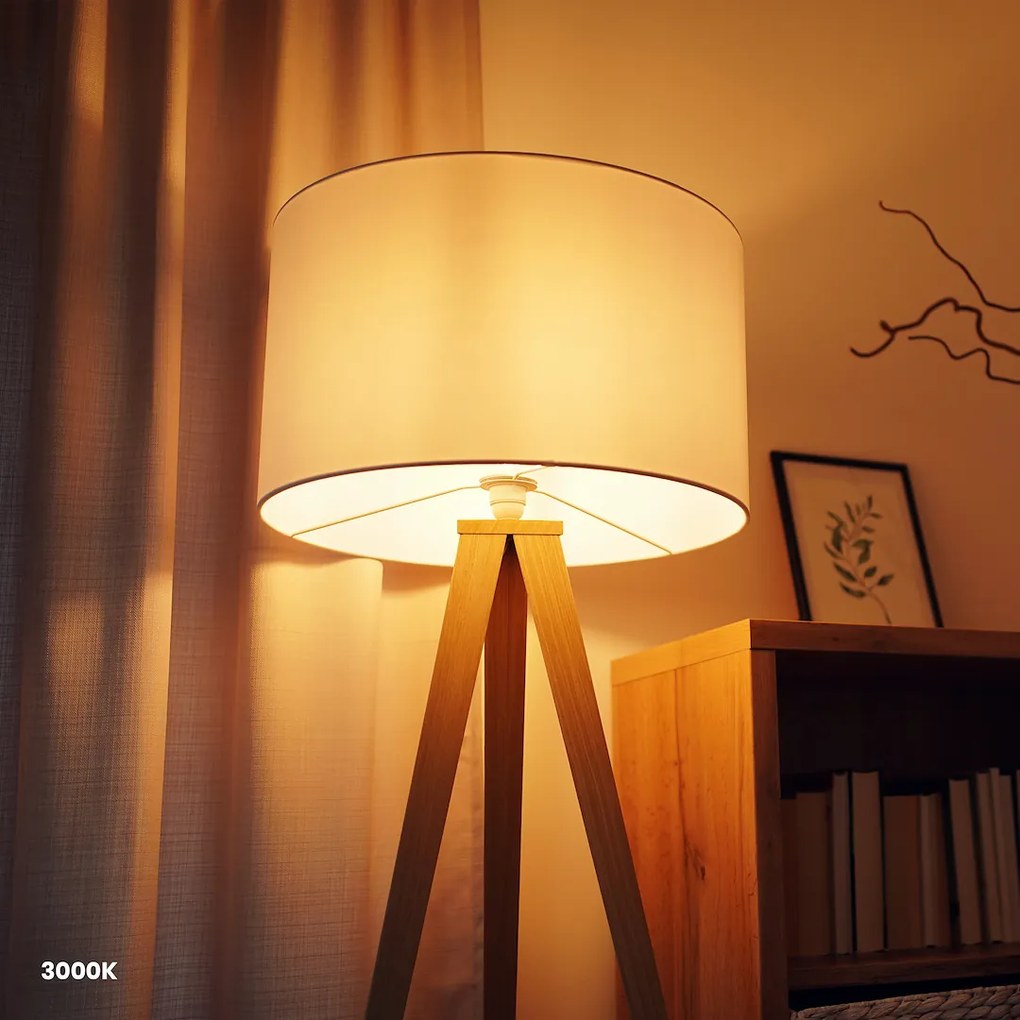 Dekoračná LED žiarovka so zrkadlovým vrchlíkom E27 teplá 2700k 4w 430 lm zlatá