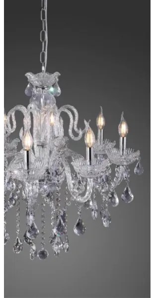 Paul Neuhaus 3081-00 - Krištáľový luster na reťazi GRACIA 8xE14/40W/230V