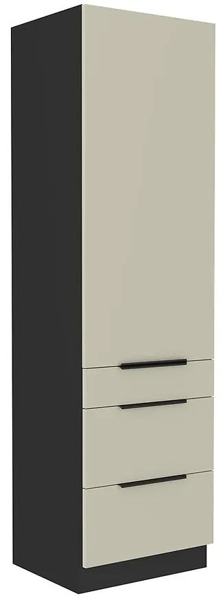 Kuchynská skrinka Arona cashmere 60dks-210 1f 3s