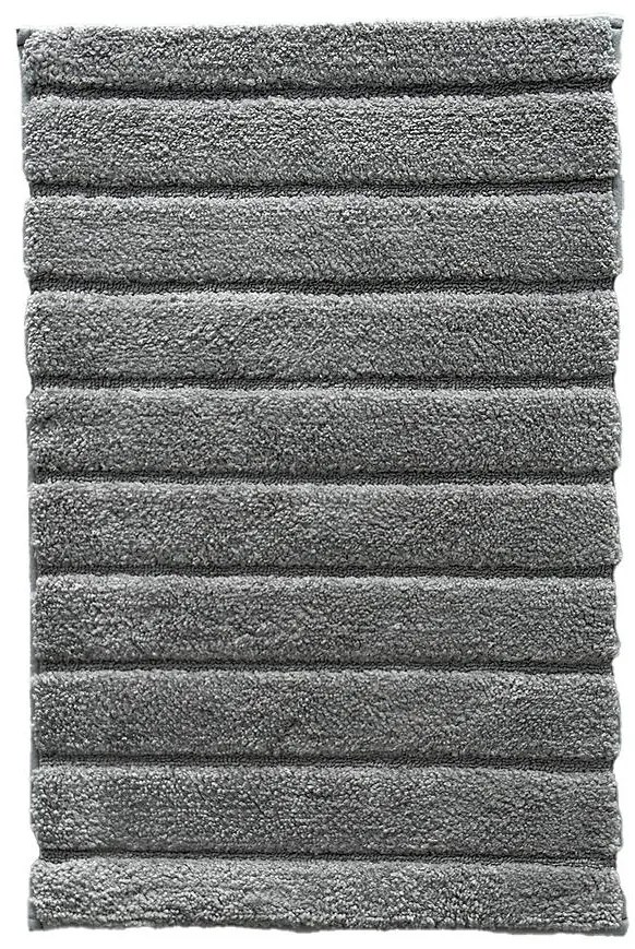 Kúpeľňový koberček 50x80cm sivý