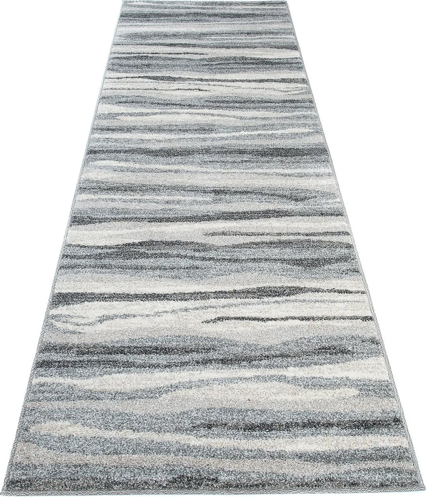 TA Koberec K186A STREDNE SIVÉ SARI B1X Rozmer: 100x200 cm