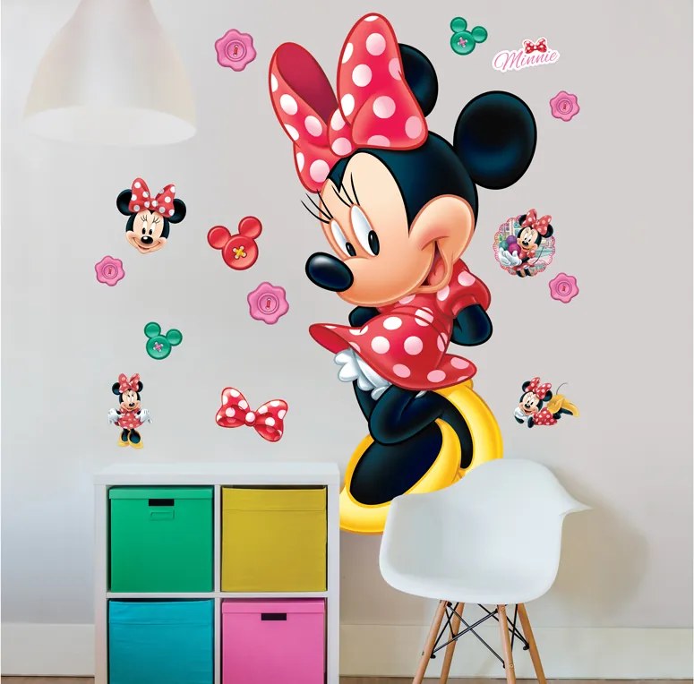 Walltastic Samolepka Minnie Mouse Disney