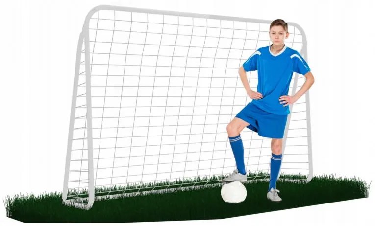 Futbalová bránka so sieťou 213x152x75 cm
