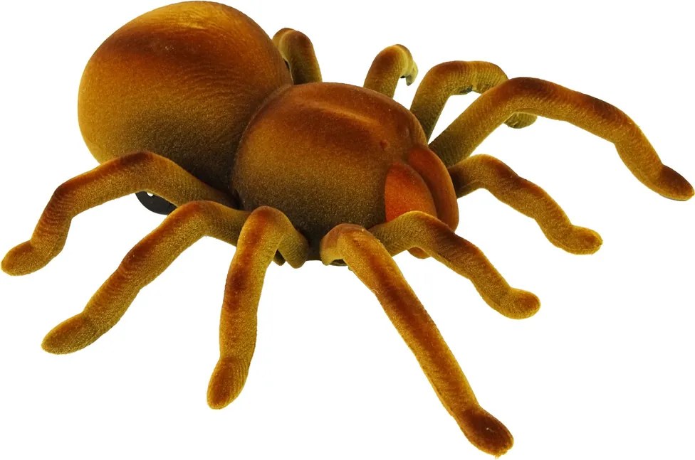 LEAN Toys Diaľkovo ovládaný pavúk Tarantula Infrared Brown R/C