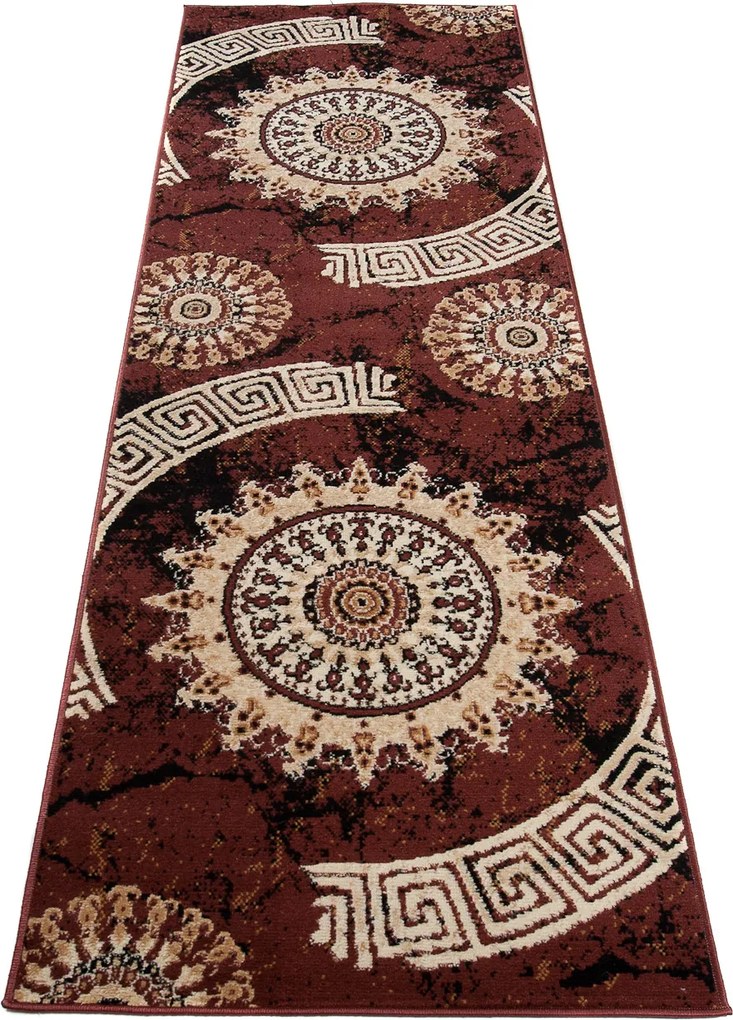 TA Koberec K870A HNEDÝ LACNÝ PP BGX Rozmer: 80x250 cm