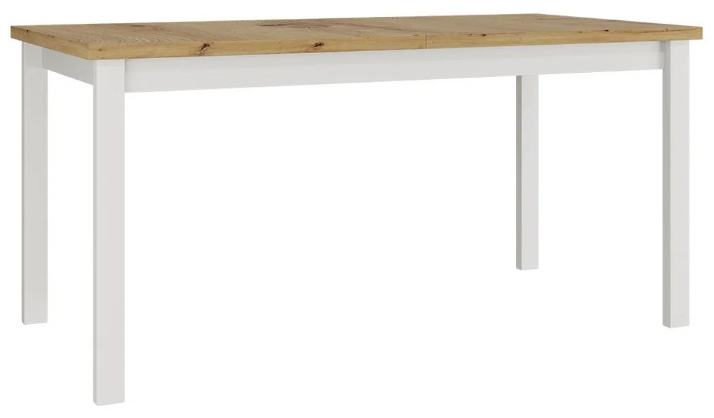 Rozkladací stôl Diesel 90 x 160/200 IV, Morenie: dub artisan L / biela