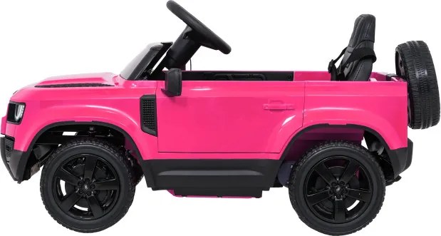 Elektrické autíčko Land Rover Defender ružové