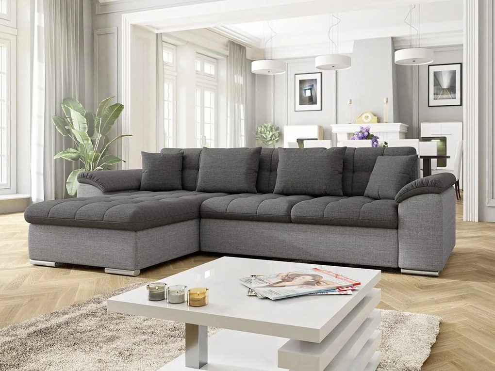 Rozkladacia sedacia súprava Dino Sale, Dostupné poťahy: Lux 05 + Lux 06, Strana: pravá