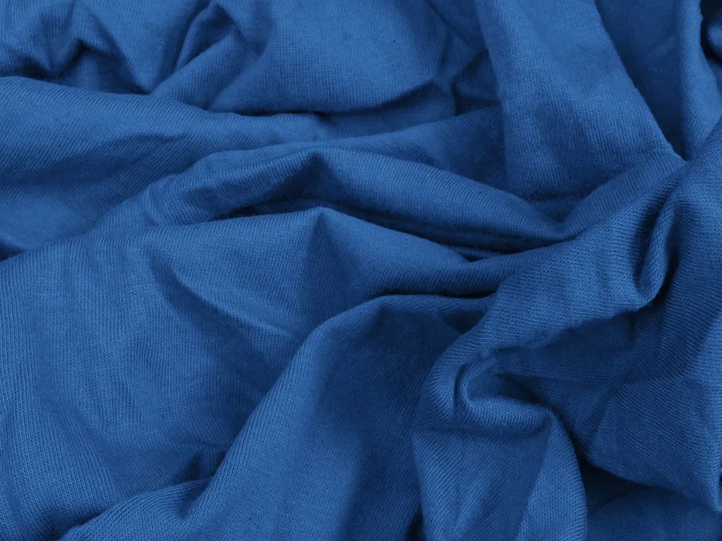 Jersey plachta EXCLUSIVE tmavomodrá 180 x 200 cm Gramáž: 190 g/m2