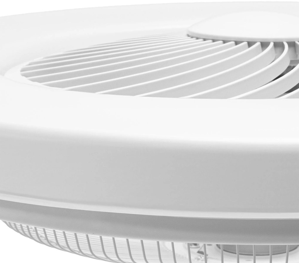 Toolight Toolight, LED stropné svietidlo s ventilátorom + diaľkové ovládanie APP1551-C, biela, OSW-05180