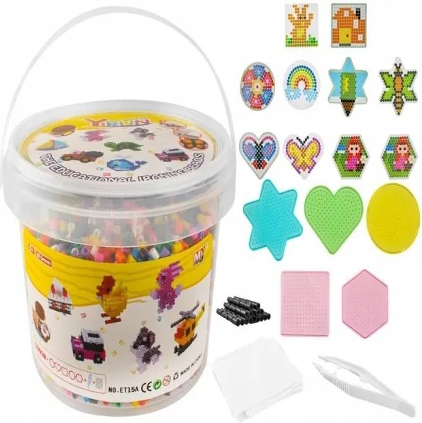 ISO 8480 Nažehľovacie korálky sada 5000 ks krabica