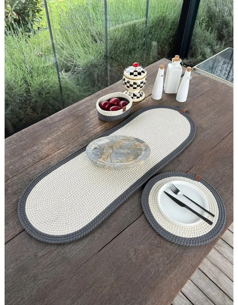 Jutový behúň na stôl 35x100 cm Wicker – Mila Home Luxury