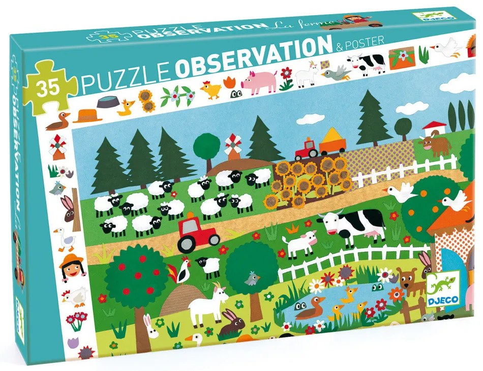 Poznávacie puzzle – Statok 35 dielikov