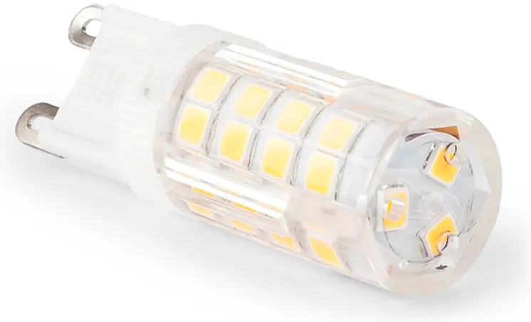 BERGE LED žiarovka - G9 - 5W - 430Lm - PVC - teplá biela