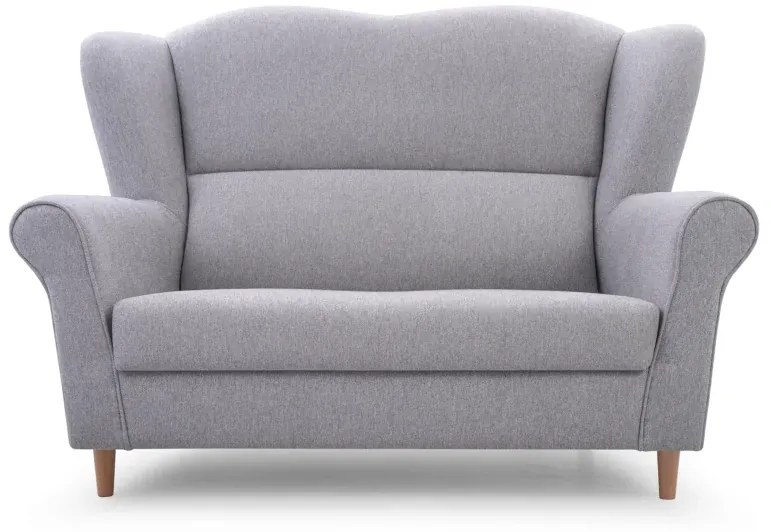 Dvoumístná pohovka LOFT 144 cm šedá