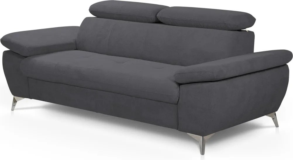 Trojsedák Gisele, antracitová látka