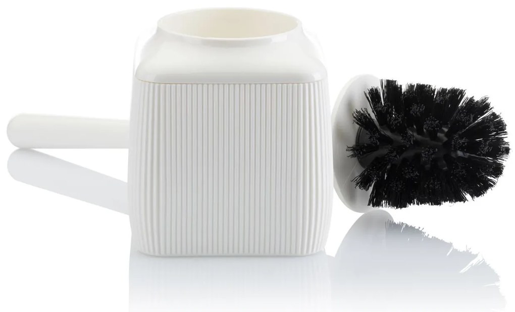 Sada kúpeľňových doplnkov Crystal, biela