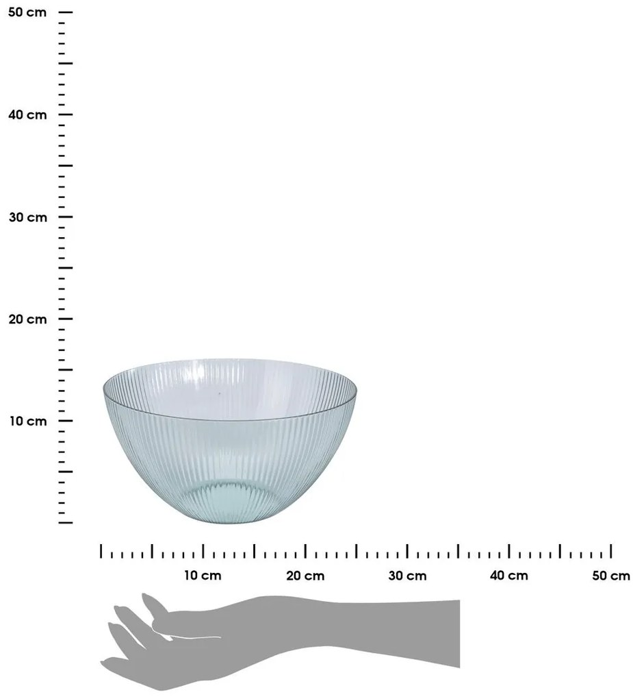 Plastová misa Stripes (fi) 25,5 cm