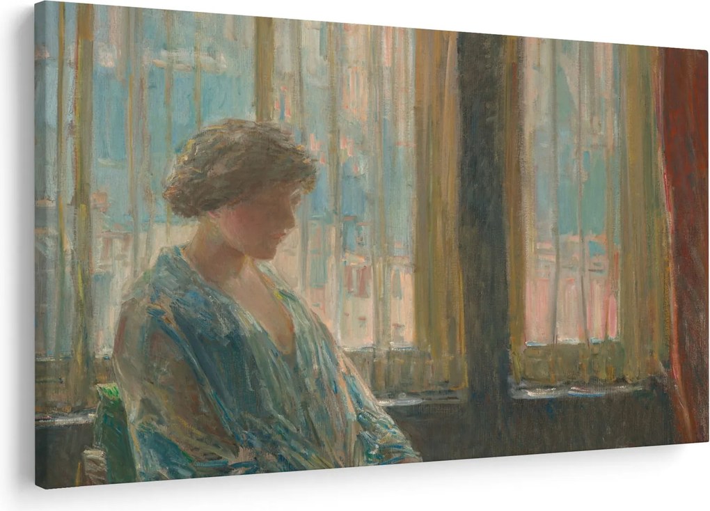 Obraz - Childe Hassam, The New York Window, reprodukcia (90x60 cm)
