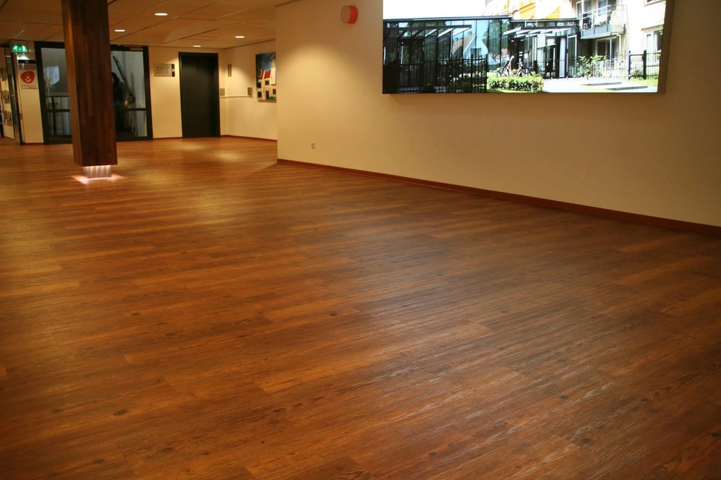 Tajima, Vinylová podlaha Tajima Classic Ambiente 3309 hnedá, 1219,2 x 177,8 mm