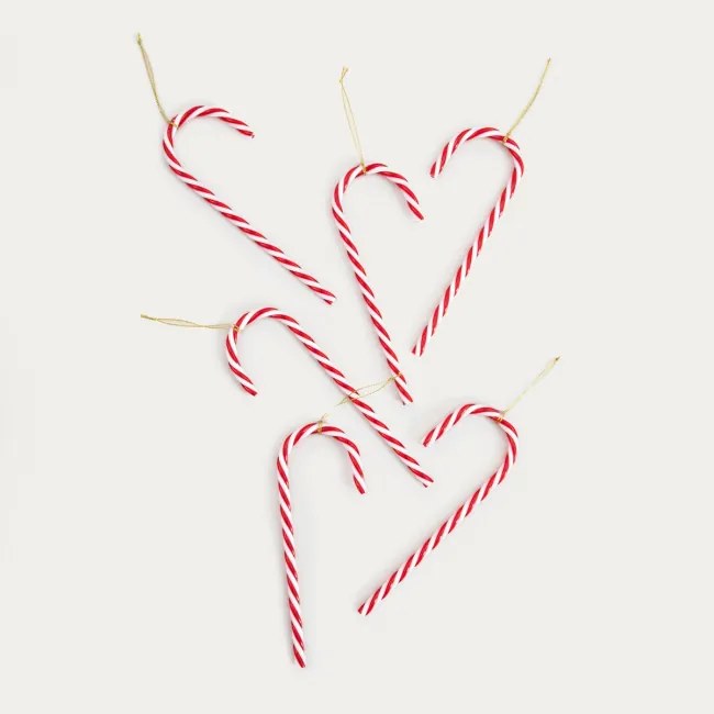 Závesná vianočná dekorácia TWINKLE palička 755095 (6 ks)